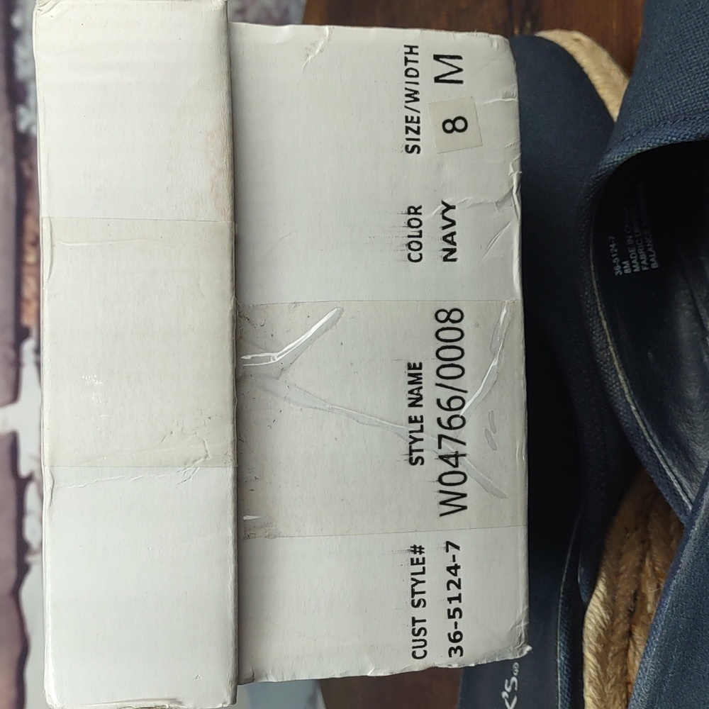 Chadwick's Canvas Espadrille Wedge Heel Mules - Picture 12 of 12